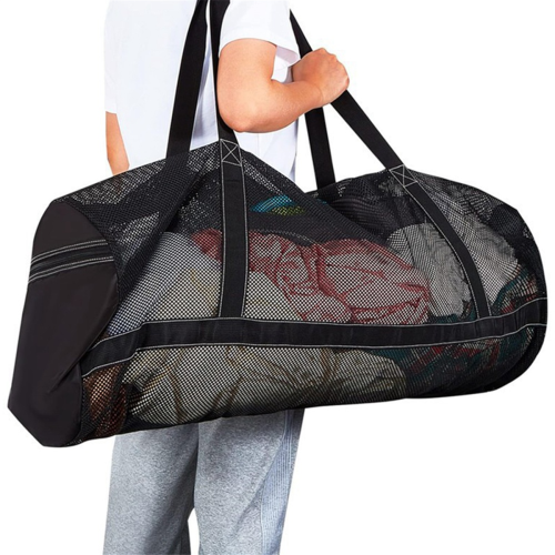Mesh Scuba Dive Gear Bag, Foldable Mesh Duffle Beach Tote Bag