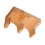 2Pcs Wood Sushi Tacos Holder Tray Plates Serving Dish Divider 7