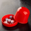 Plastic Poker Dice Cup Set with 5 Dices Shaking Cup Red 2