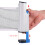 Retractable Table Tennis Net Replacement Lightweight to Carry (grey and blue) 5
