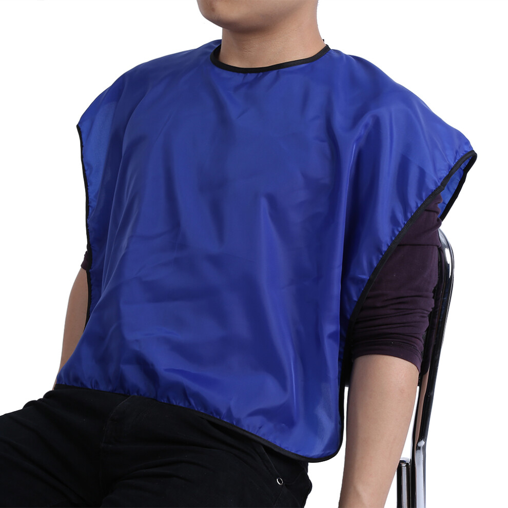 Professional Salon Hairdressing Cape Hair Cutting Gown Barber Apron Hair Styling Tool (Blue)