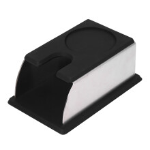 Edelstahl-Kaffeepress-Stand Halter 14x7,5x6,5cm Schwarz