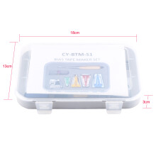 Fabric Binding Sew Multifunction Sewing Bias Tape Maker Set DIY Patchwork Craft Making Tool