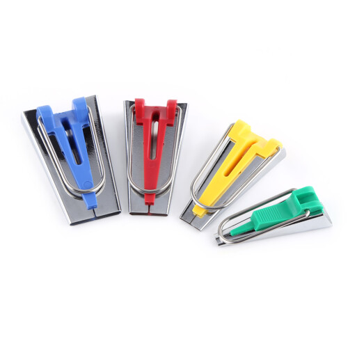 Fabric Binding Sew Multifunction Sewing Bias Tape Maker Set DIY Patchwork Craft Making Tool 2