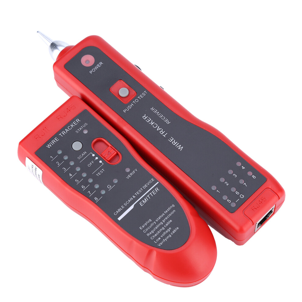 Telephone Wire Tracker Tracer Network Cable Tester Detector Line Finder 4311324412667