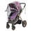 1PC PVC Universal Waterproof Baby Stroller Rain Cover Dust Wind Shield Pram Accessory 11