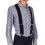 Mens Clip On Suspenders 50mm Y Shape Adjustable Durable Braces 8
