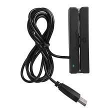 USB MSR90 3 Tracks Hi‑Co Magnetic Stripe Credit Card Swipe Reader