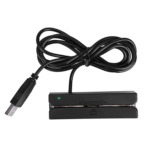 USB MSR90 3 Tracks Hi‑Co Magnetic Stripe Credit Card Swipe Reader 1