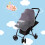 Lovely Baby Stroller Pushchair Mosquito Insect Net Safe Mesh Pram Protector 5