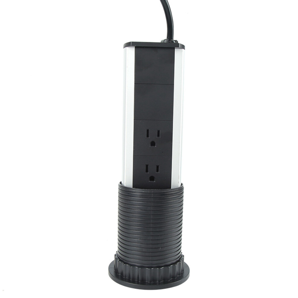 Electrical Power Outlet Home Kitchen Worktop Desk Pull Popup Socket With Usb Port Electrical 8751324416580
