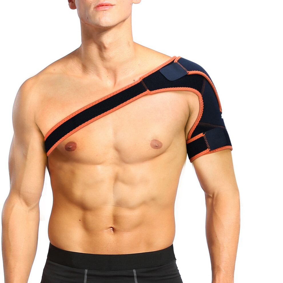 Adjustable Shoulder Support Brace Strap Joint Sport Gym Compression Bandage Wrap