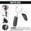 2 Pcs Standard 25mm Barbell Dumbbell Lock Clamp Spring Collar Clip Yoga Training 10