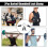 2 Pcs Standard 25mm Barbell Dumbbell Lock Clamp Spring Collar Clip Yoga Training 5