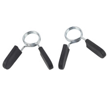 2 Pcs Standard 25mm Barbell Dumbbell Lock Clamp Spring Collar Clip Yoga Training