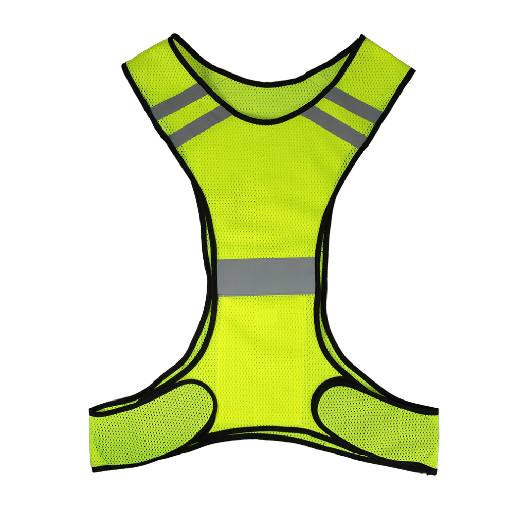 Lightweight Breathable Mesh Reflective Vest High Visibility Safety Vest Gear for Running Walking Cycle Jogging