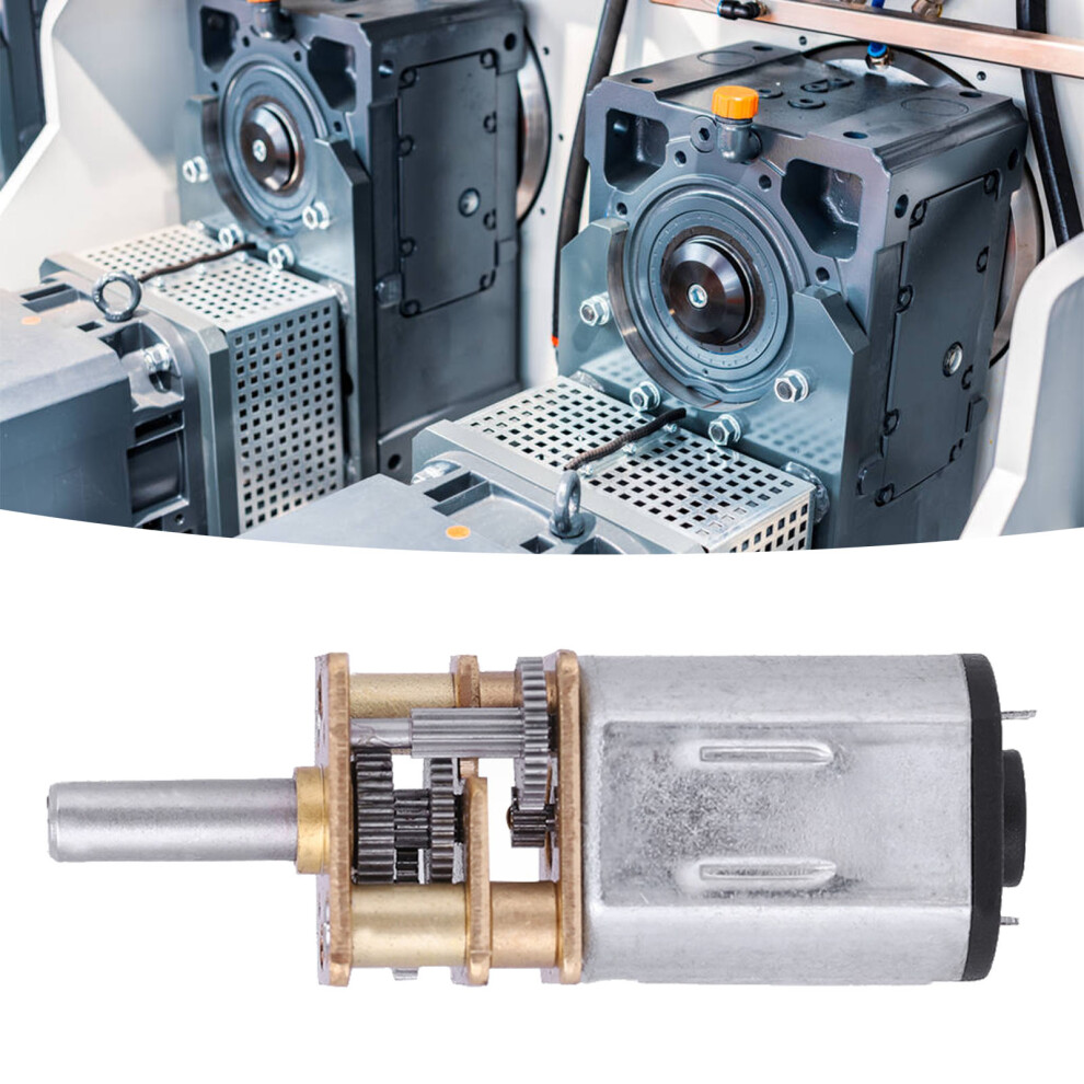 New N20 Dc3v 6V 12V 50Â2000Rpm Speed Reduction Gear Dc Motor With Metal Gearbox 5021324421017
