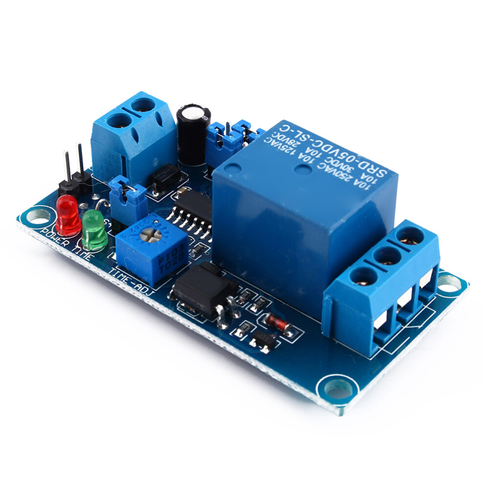 Nuovo Dc 5V Regolabile Delay Timer Relay Ritardo Timer Module Switch On/Off 8461324421827