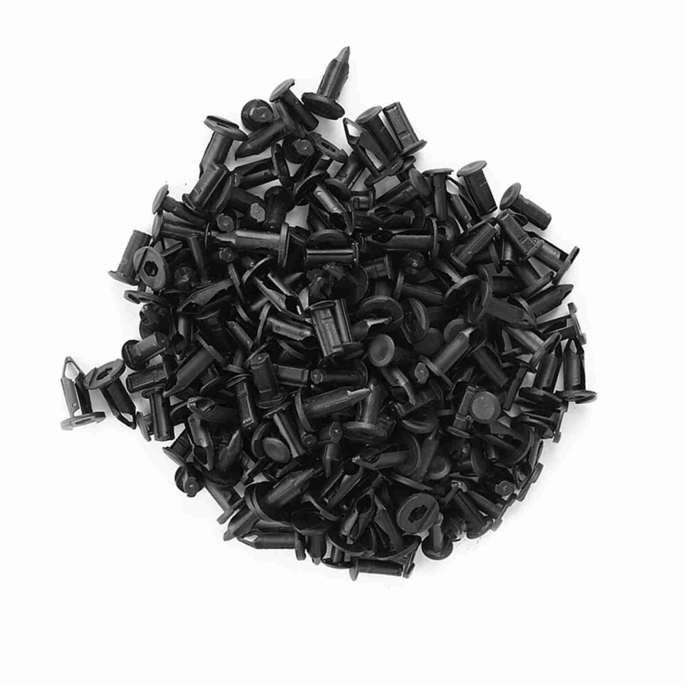 100Pcs Black Car Bumper Fender Rivets Plastic Push Clips Fasteners For Toyota 8401324422462