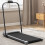 Living And Home Remote Control Fitness Treadmill Walking Jogging Machine with Handrail 1