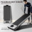 Living And Home Remote Control Fitness Treadmill Walking Jogging Machine with Handrail 3