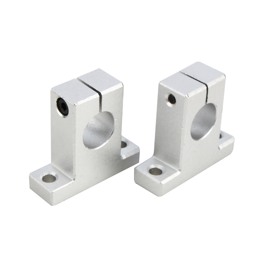 2Pcs Sk16 Linear Rail Shaft Support Bracket Vertical Optical Axis Holder 9481324422791