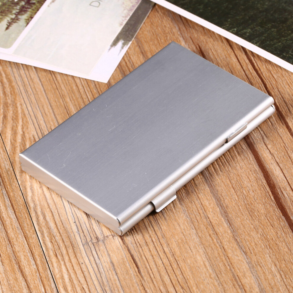 Portable Aluminum For 6Pcs Sd Memory Cards Storage Box Case Holder Protector Easy Carry 8311324423096