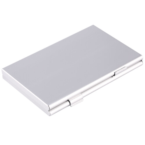 Aluminium SD-Kartenhalterbox für 6 Speicherkarten Leicht und stoßfest 1