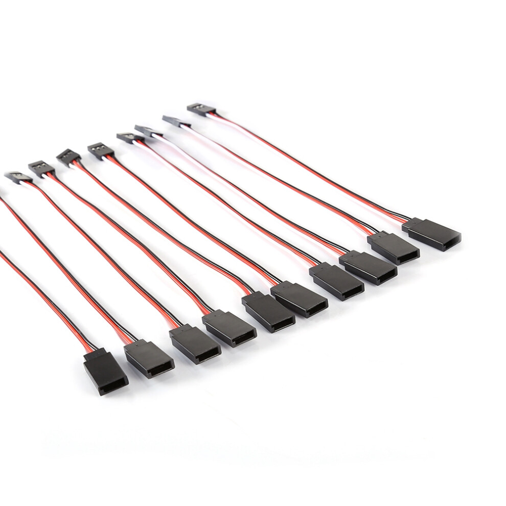 10Pcs 150Mm Servo Extension Lead Wire Cable Cord For Futaba Jr Male To Female 3591324423233