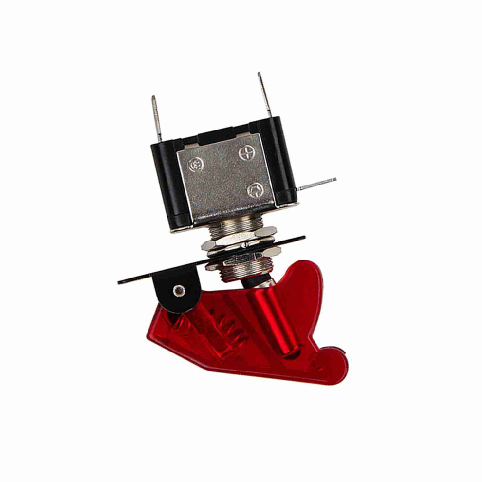 12V 20A Car Spst Dome Fog Rocker Toggle Switch On/Off Spst Led Cover Light/Red 3691324423179