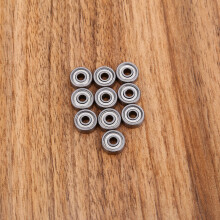 10STK 624ZZ Rillenkugellager 4x12x5mm Gummidichtungen