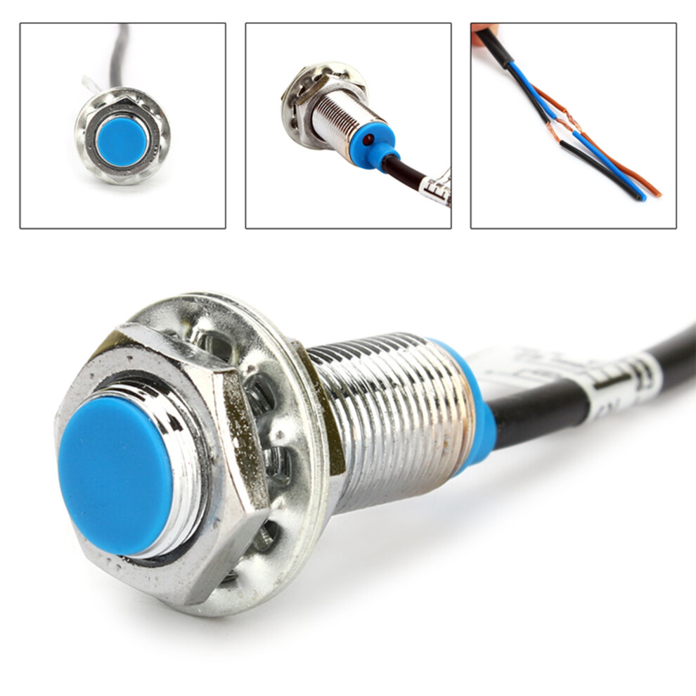 Hall Effect Sensor Proximity Switch Npn 3ÂWires Normally Open With Magnet 4341324423349