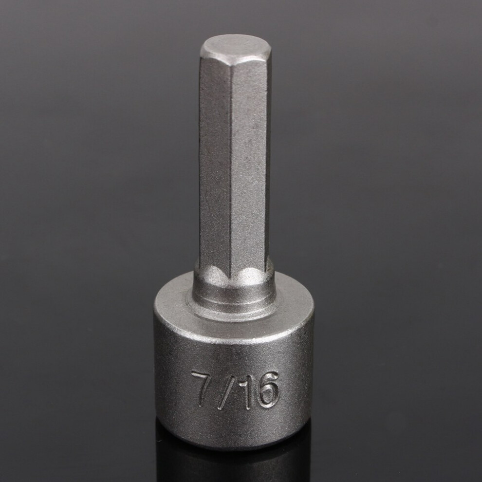 14 Pcs Set Power Nutdriver Nut Driver Bit Set Adapter Strong Non Magnetic Hex Shank Socket 8461324424507