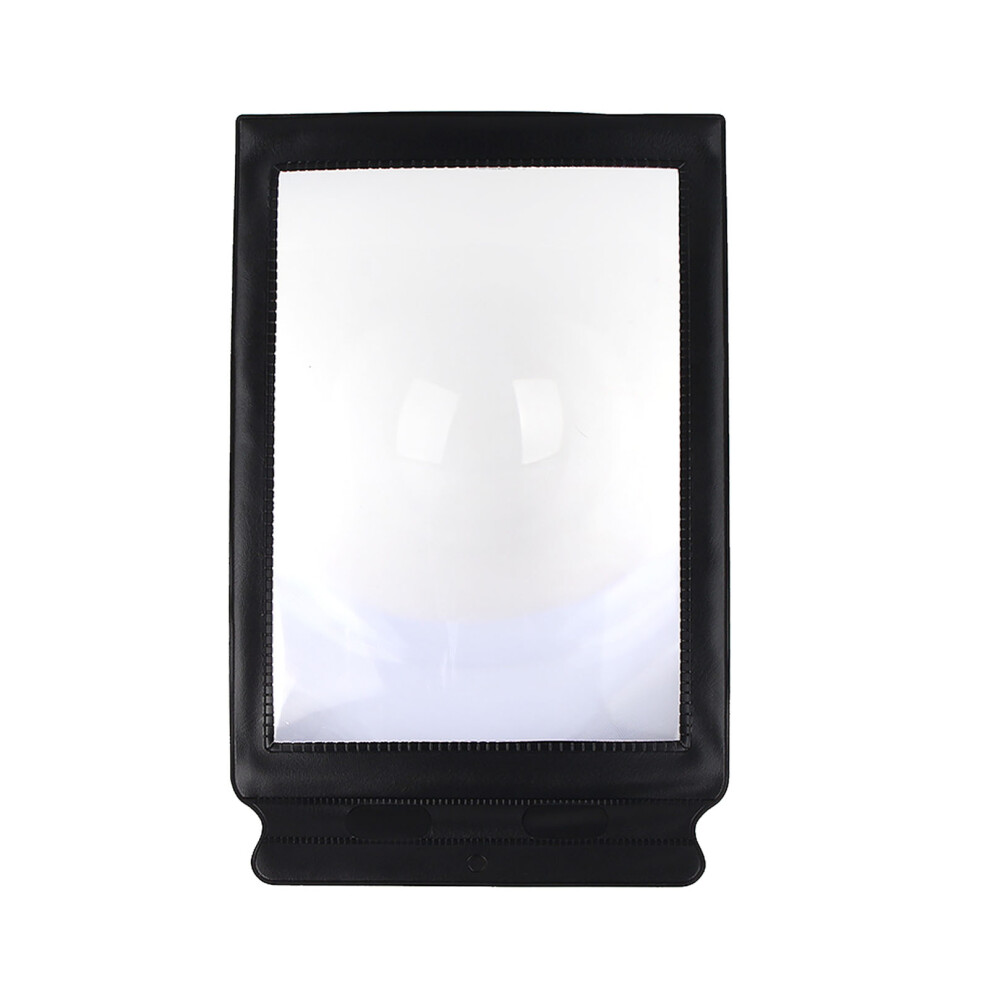 A4 Full Page 3x Magnifier Sheet LARGE Magnifying Glass Book Reading Aid PVC Lens