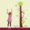 Owl Tree Height Growth Chart Wall Stickers Measure Decal Removable Kid Decor 7