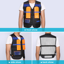 Adjustable Tactical Vest Jacket For 12 Darts Accessories