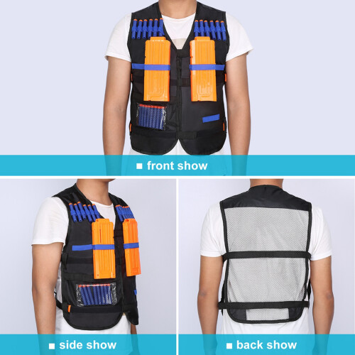 Adjustable Tactical Vest Jacket For 12 Darts Accessories