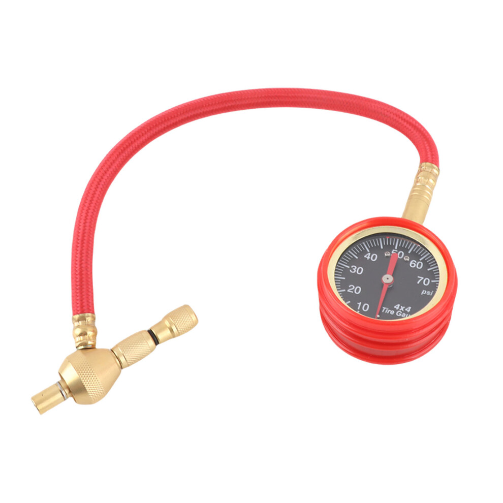 Motor Vehicle Car Truck Bike Van Tyre Tire Air Pressure Gauge Dial Meter Tester 3131324425440