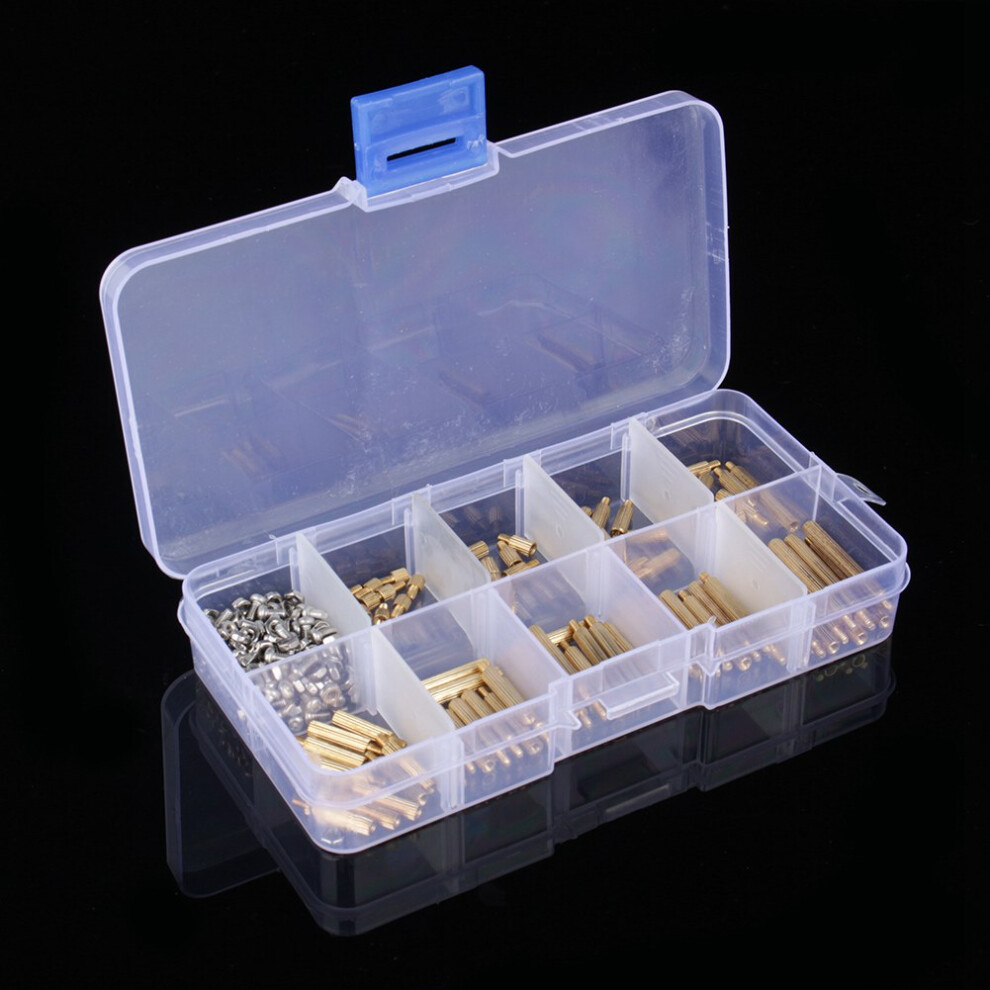 270Pcs Male Female M2 Brass Standoff Spacer Pcb Board Screws Nut Assortment 6911324426152