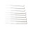 9xDurable Mixed Needle Felting Holder Handle Wool Felt Set Craft Kit DIY Tool 7