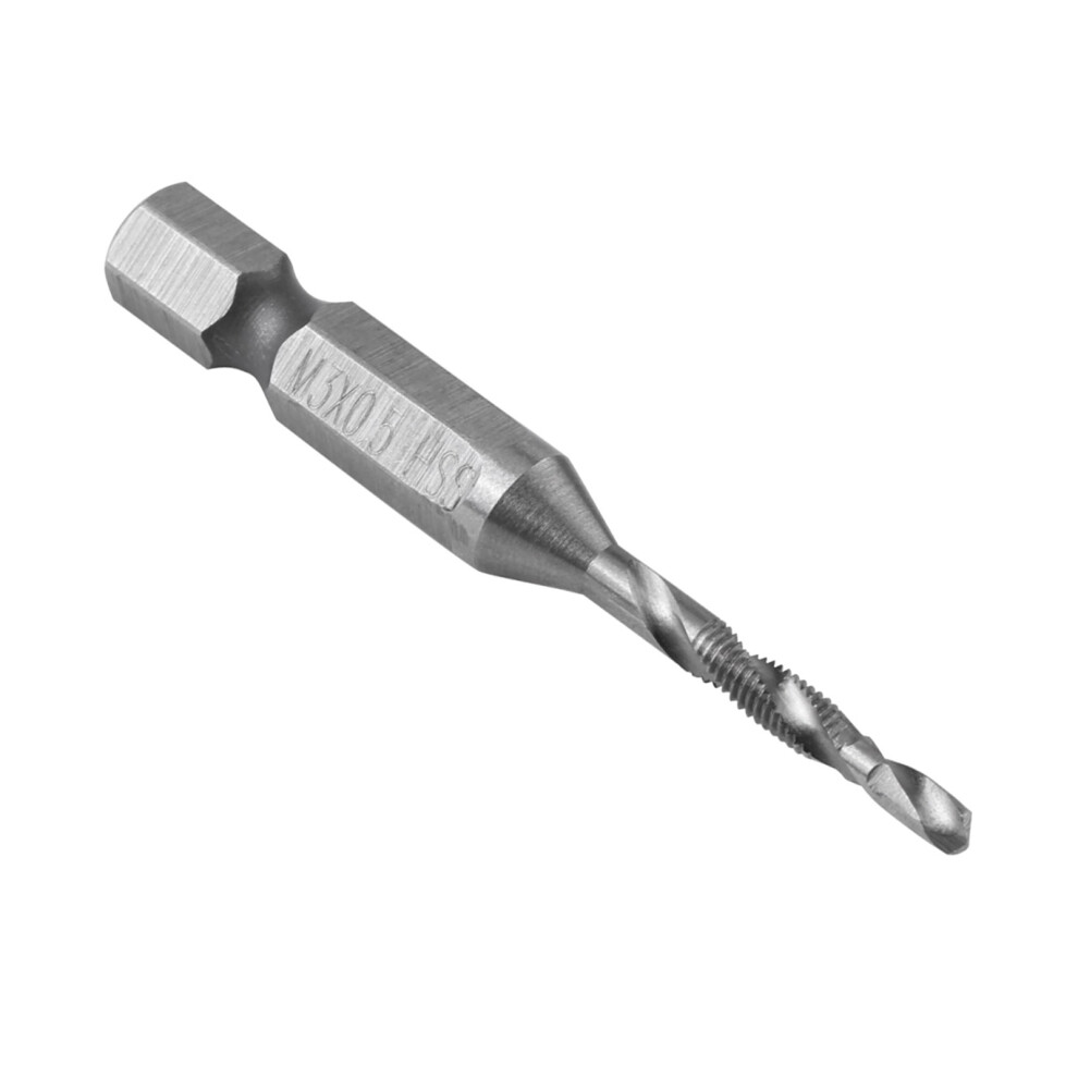 M3 Hss Hex Shank Drill & Tap Taper Drill Bits Power Tool Part 7611324427423