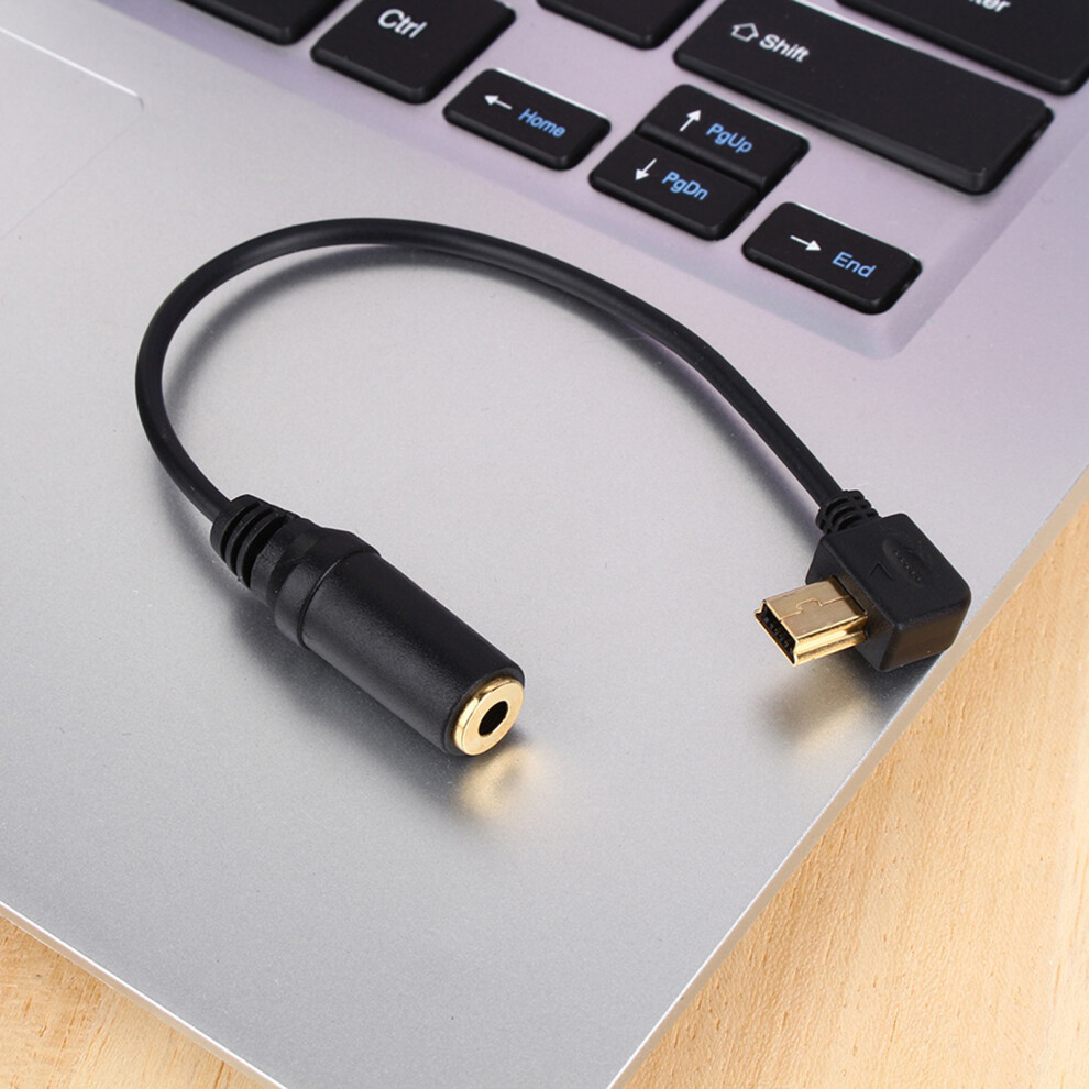 Audio Microphone Usb Mic Link Adapter Connector Cable Wire For Gopro Hero 3 4 9351324427570