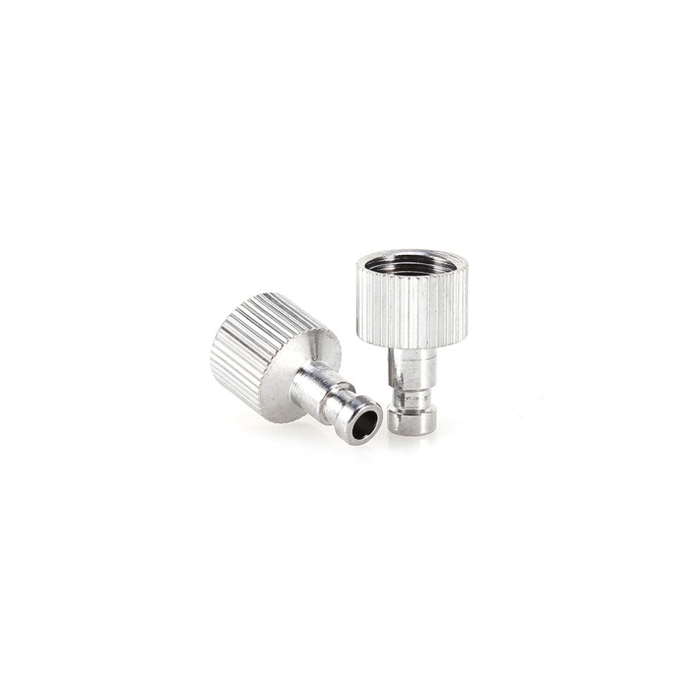1 / 8In Airbrush Quick Release Plugs Disconnect Coupler Air Hose Adapter Highq 3741324428817