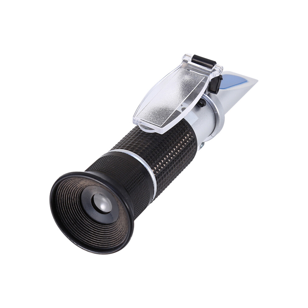 Glycol Refractometer Car Antifreeze Battery Acid Engine Coolant Tester Tool RHA-503ATC