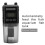 Mini Auto Aquarium Fischfutterautomat Digitaler Timer LCD 2xAA Batterien Schwarz 11