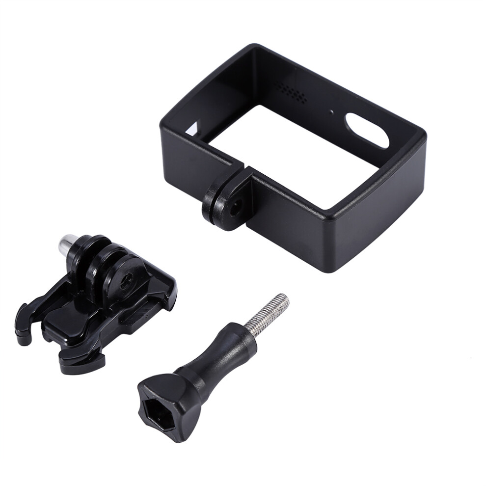 Housing Side Mount Protect Frame Case With Mount Adapter For Xiaomi Yi 4K For Xiaoyi 2 Light 4681324431464