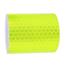 Auto-Sicherheitswarnaufkleber 300 cm fluoreszierendes reflektierendes Band für Wände
