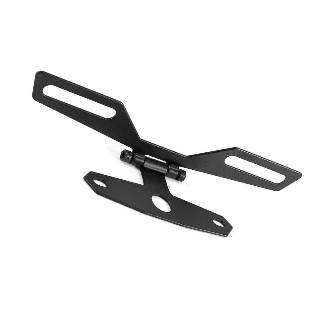 Folding License Plate Tail Holder Rear Bracket Mount For Motorcycle Atv Light 5001324431919