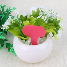 100pcs Garden Tags Plastic Plant TShape Tags Markers Nursery Garden Labels Ornaments Garder