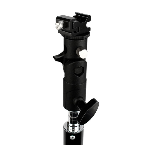 Adjustable Hot Shoe Mount Adapter Flash Light Stand Umbrella Holder Bracket DH 2